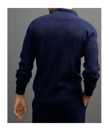 Zip-Up Cashmere Cardigan