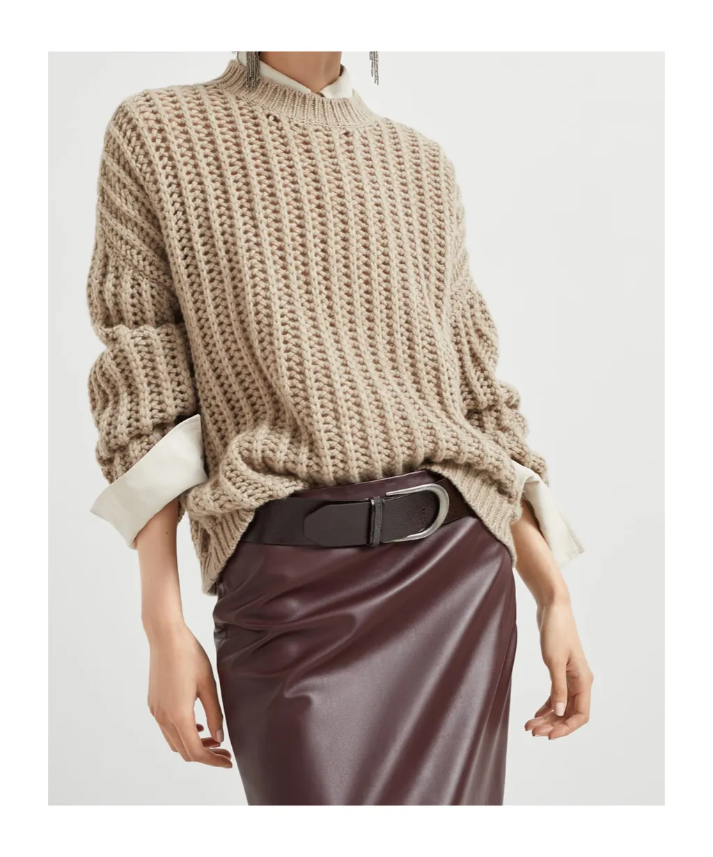 Crew Neck Long Sleeve Sweater