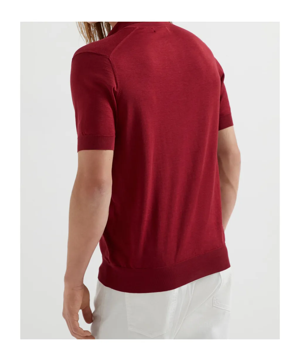 Lightweight Knit Polo Shirt
