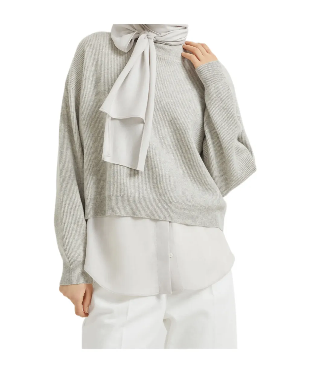 Cashmere Layered Sweater