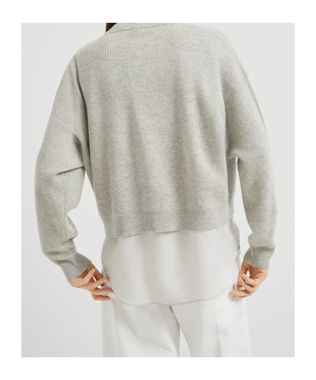 Cashmere Layered Sweater