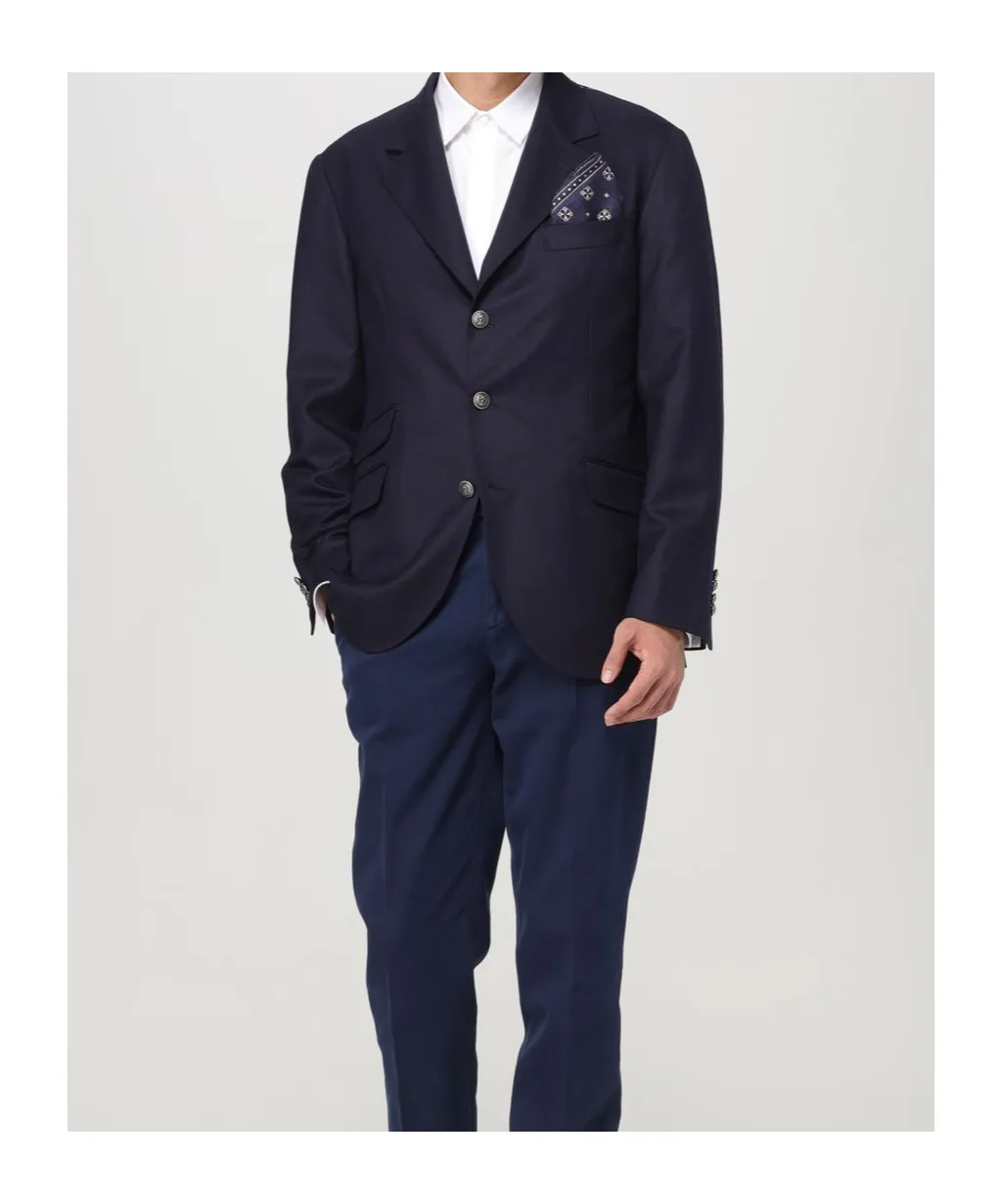 Long-Sleeved Suit Coat