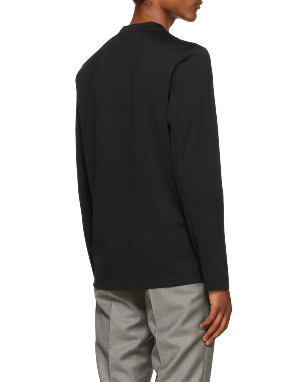 Long-Sleeved Cotton T-Shirt