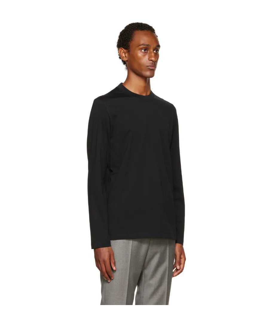 Long-Sleeved Cotton T-Shirt