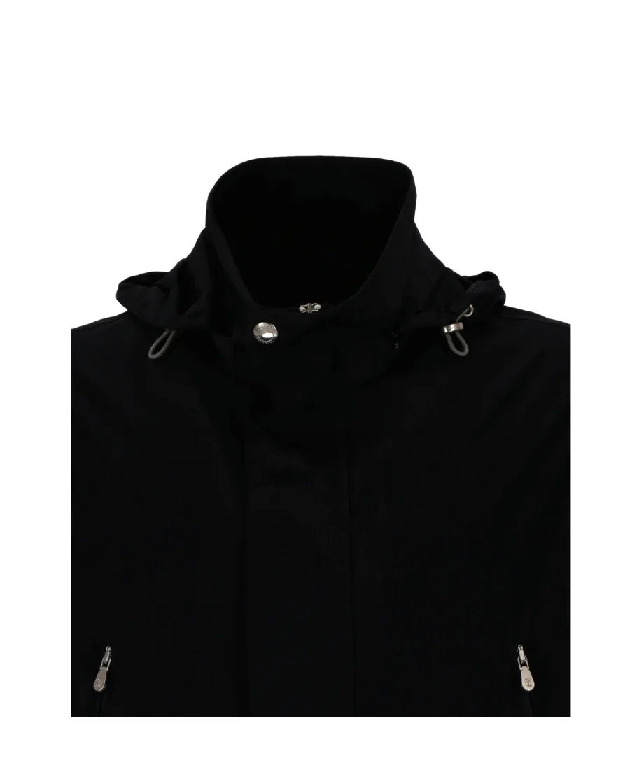 Long-Sleeve Hooded Rain Jacket