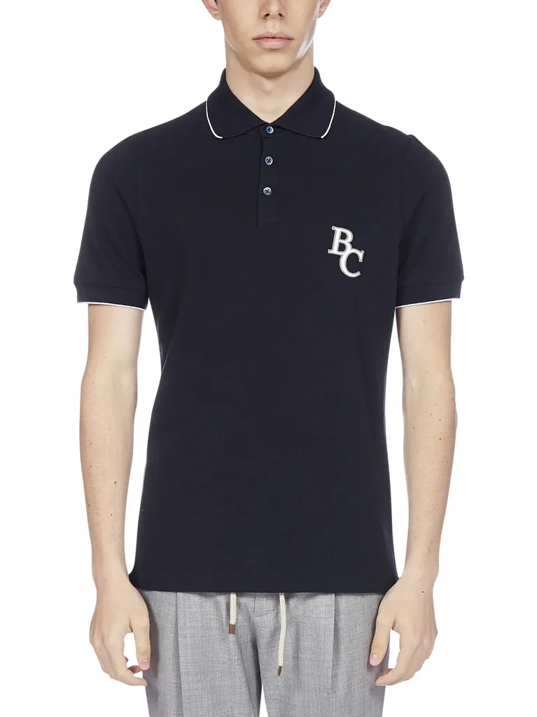 Logo Embroidered Polo Shirt