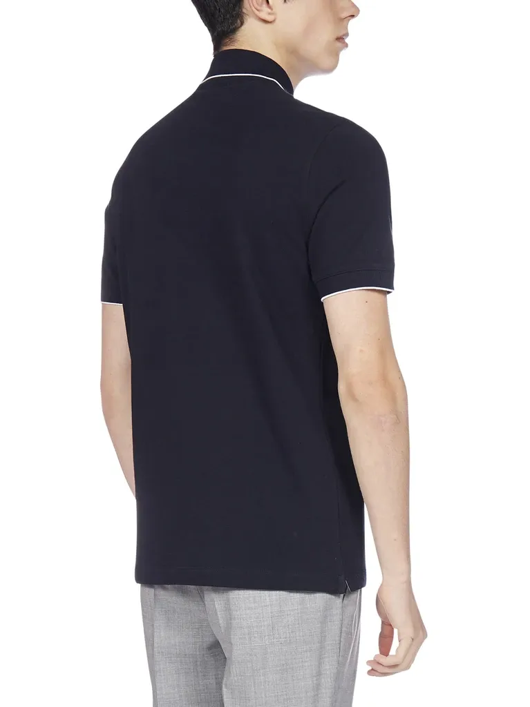 Logo Embroidered Polo Shirt