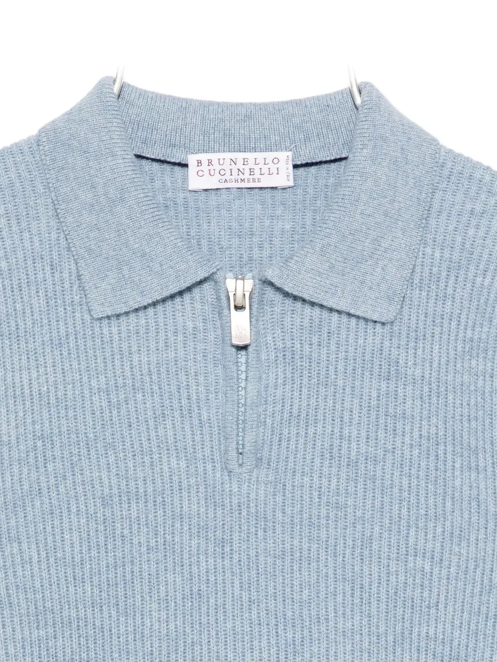Ribbed Zip-Up Top