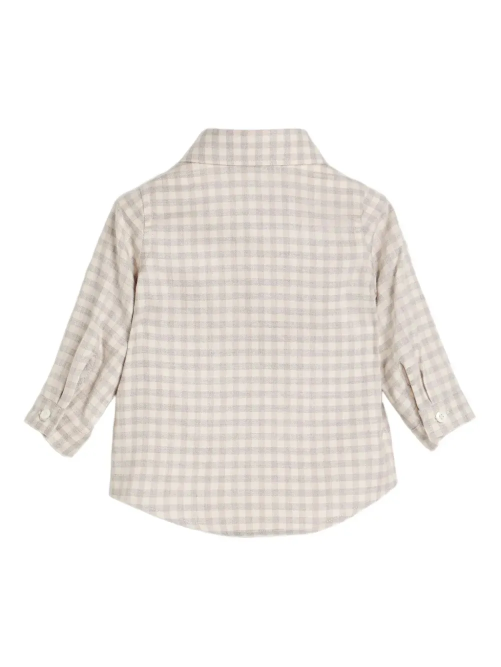 Bernie Baby Gingham-Check Shirt