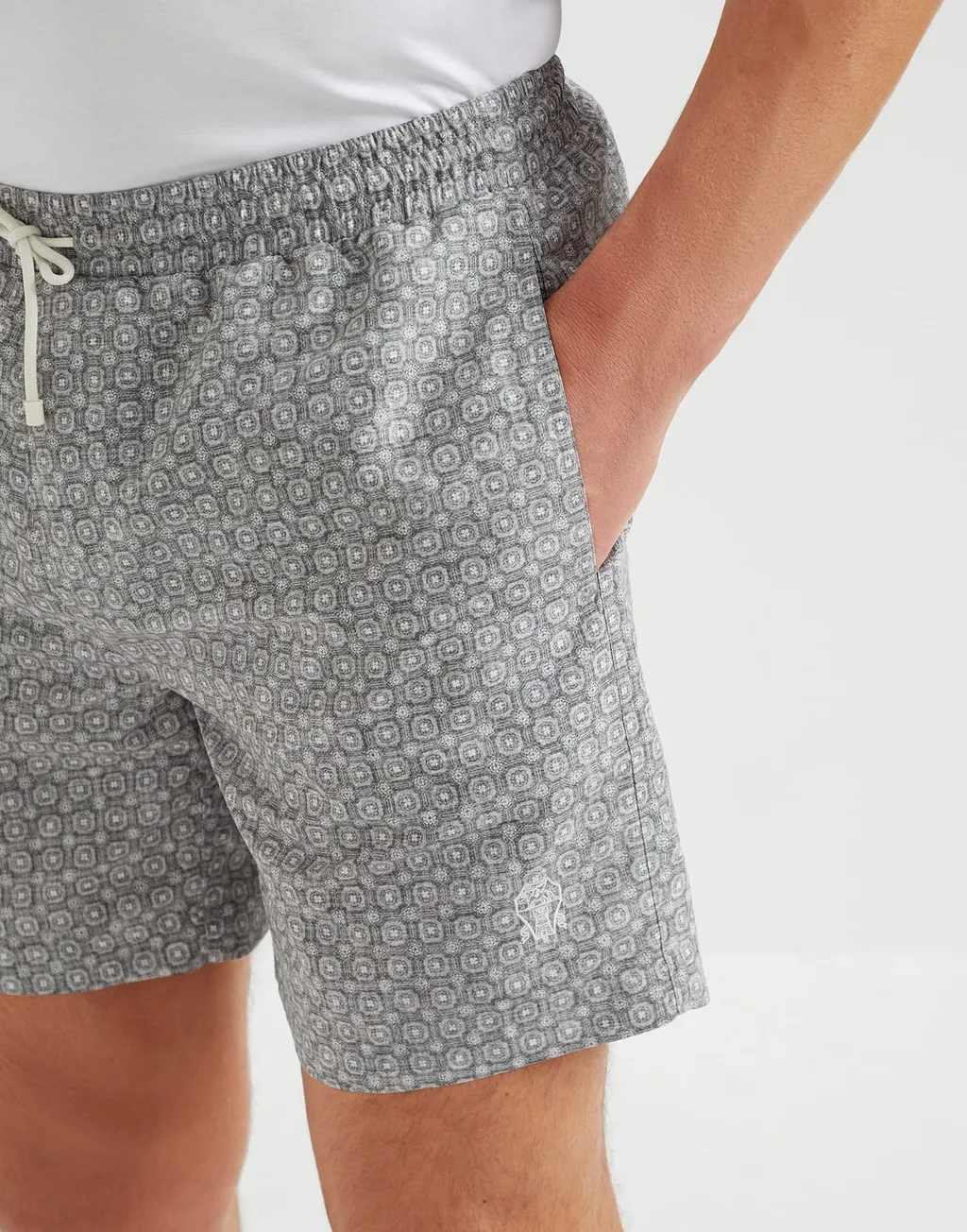 Pattern Swimming Trunks