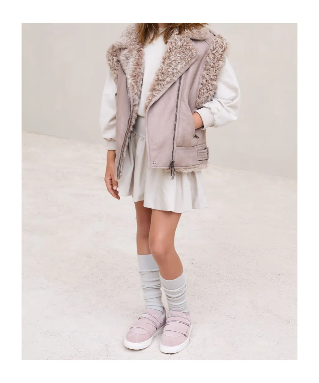 Floral-Appliqué Wool-Blend Dress