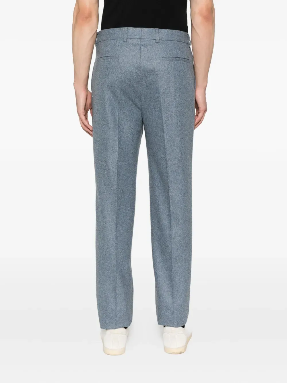 Pleated Wool Trousers
