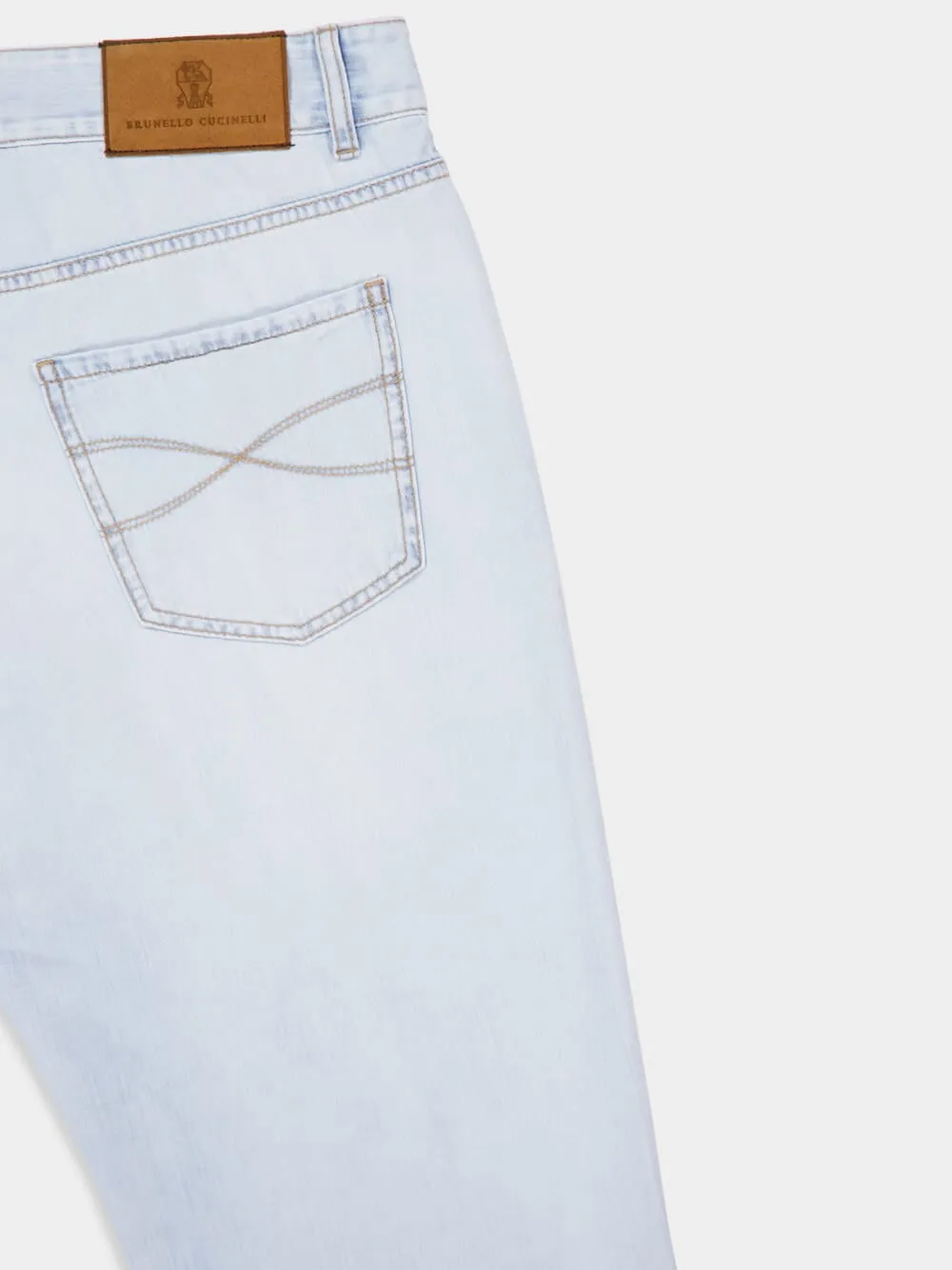Logo-Patch Jeans