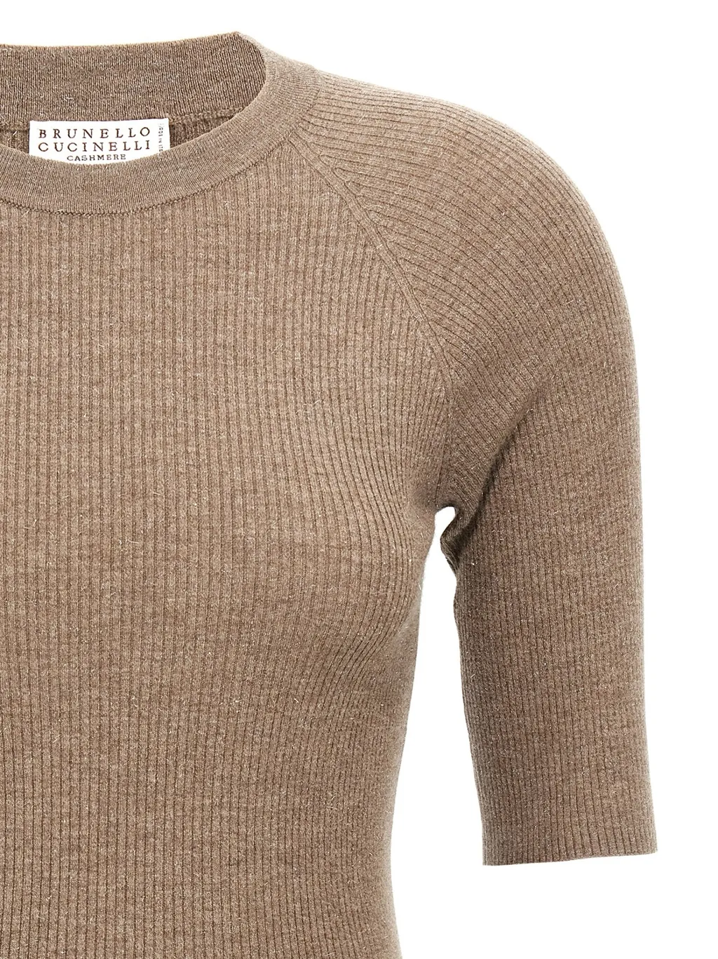 Crewneck Ribbed-Knit Jumper
