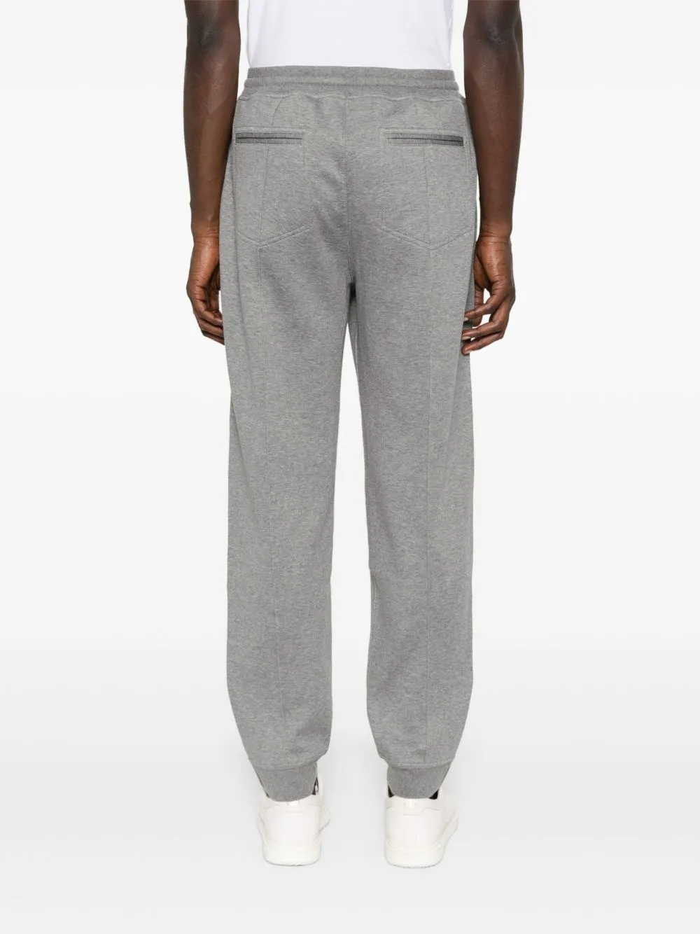 Drawstring Tapered Leg Track Pants