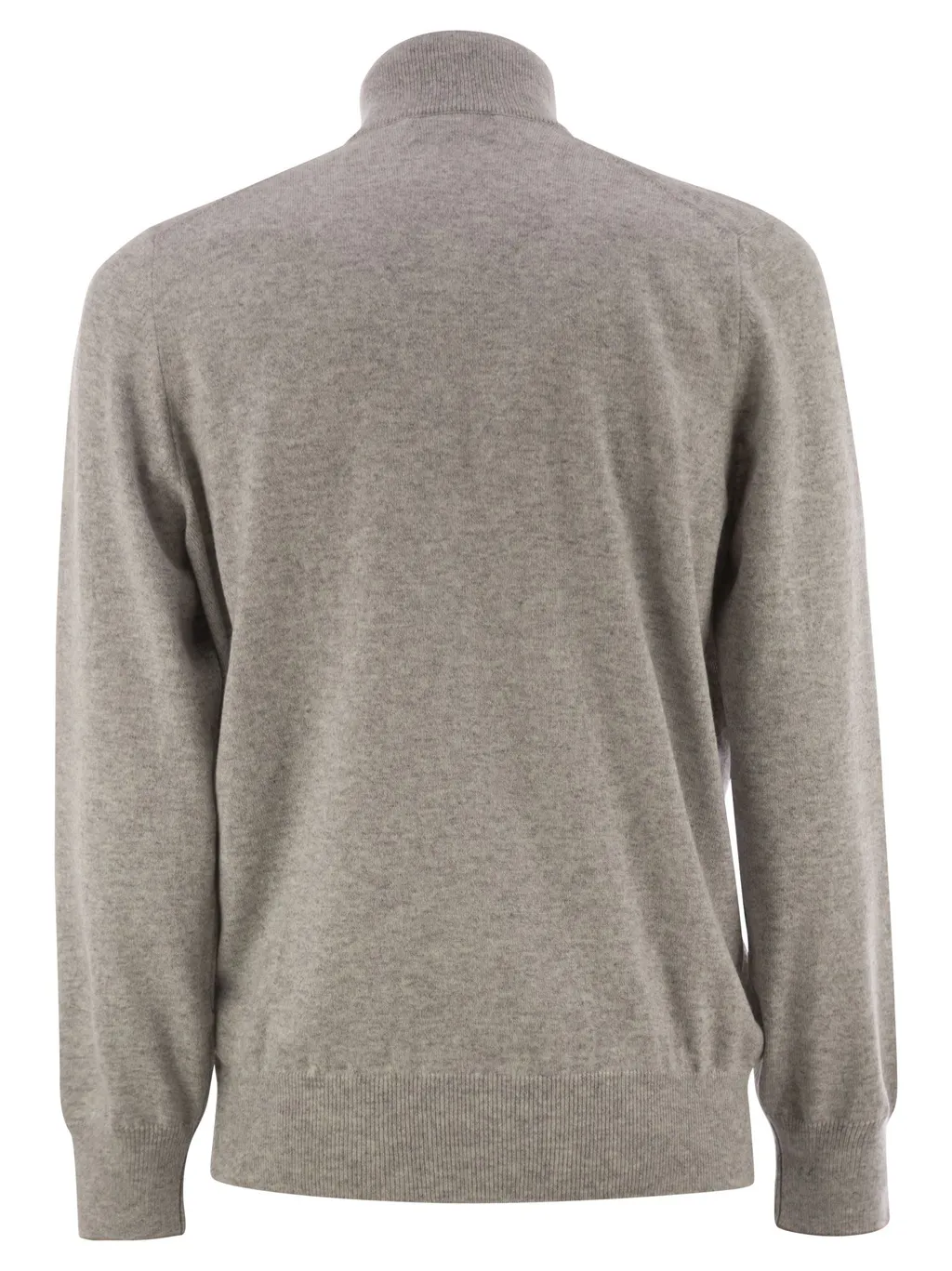 Zip-Up Cashmere Jumper