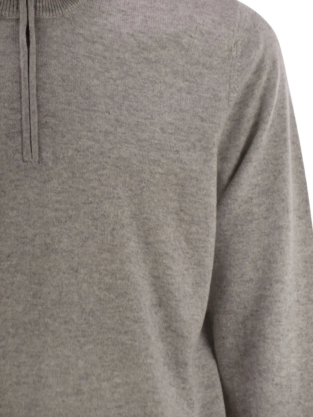 Zip-Up Cashmere Jumper