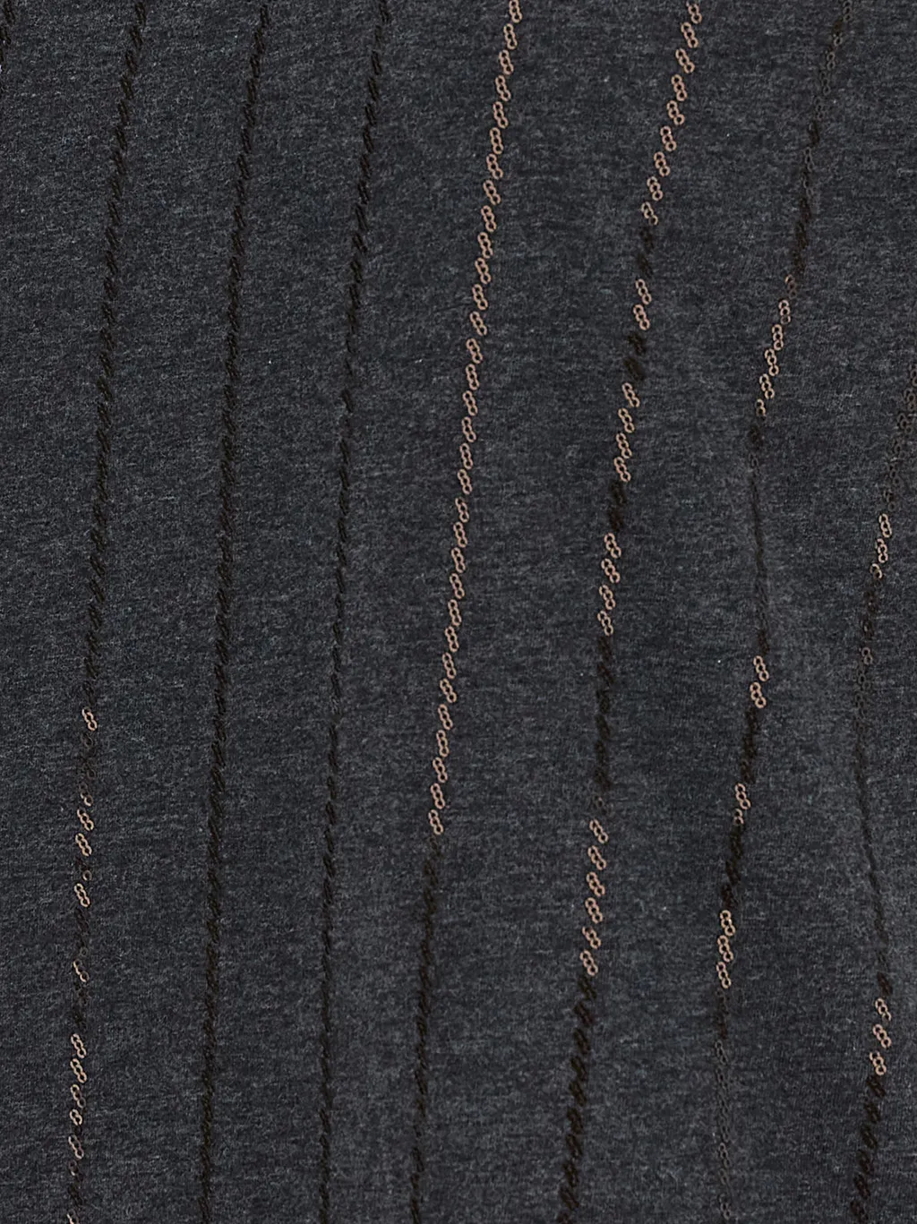 Micro Sequin Embellished T-Shirt