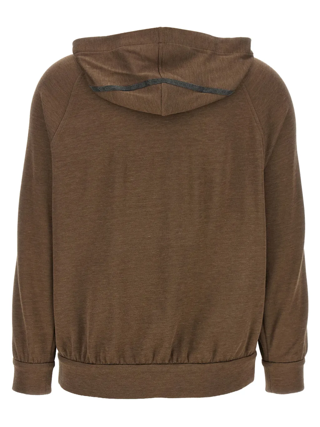 Zip-Up Long Sleeved Sweatshirt