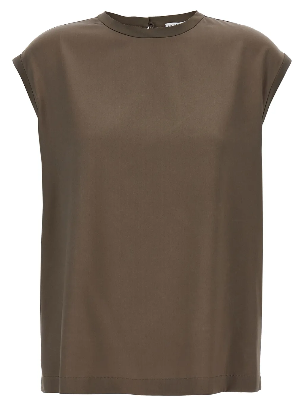 Stud-Embellished Sleeveless Top