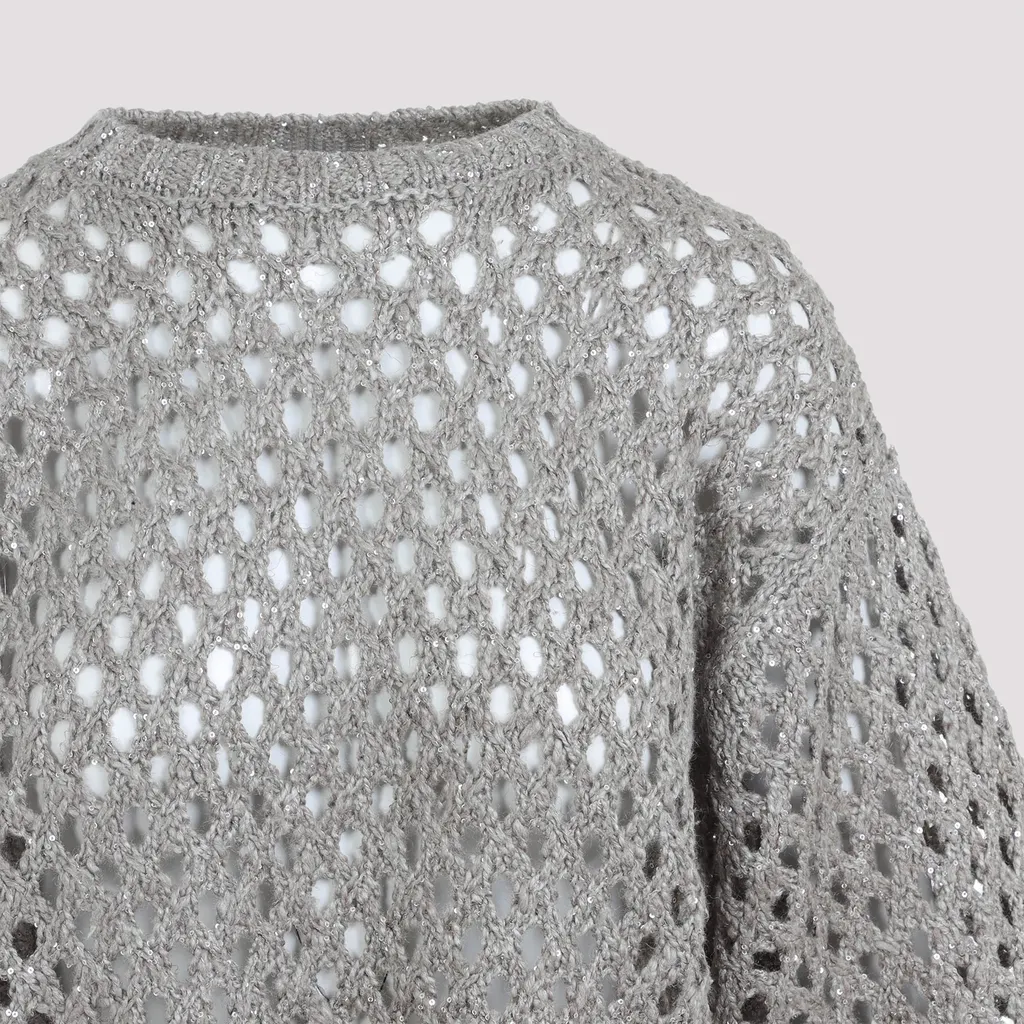 Crewneck Cropped Sweater