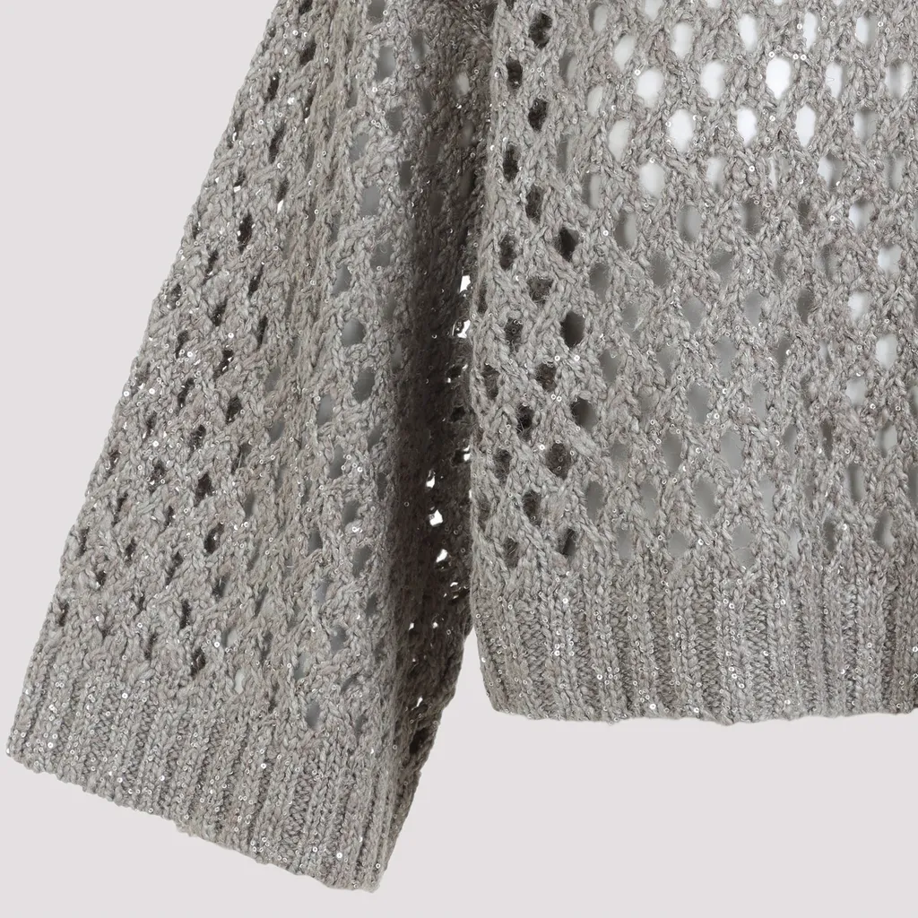 Crewneck Cropped Sweater