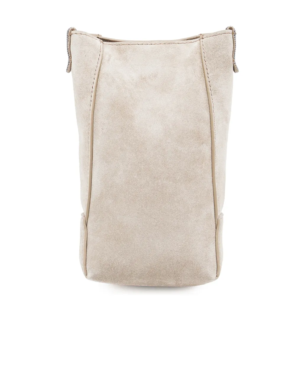 Logo Embossed Shoulder Bag