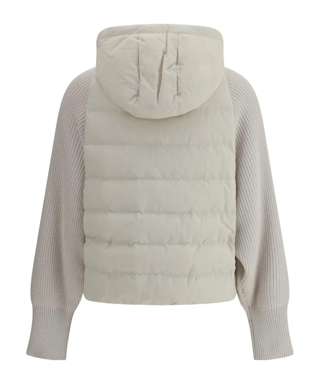 Zip-Up Hooded Puffer Jacket