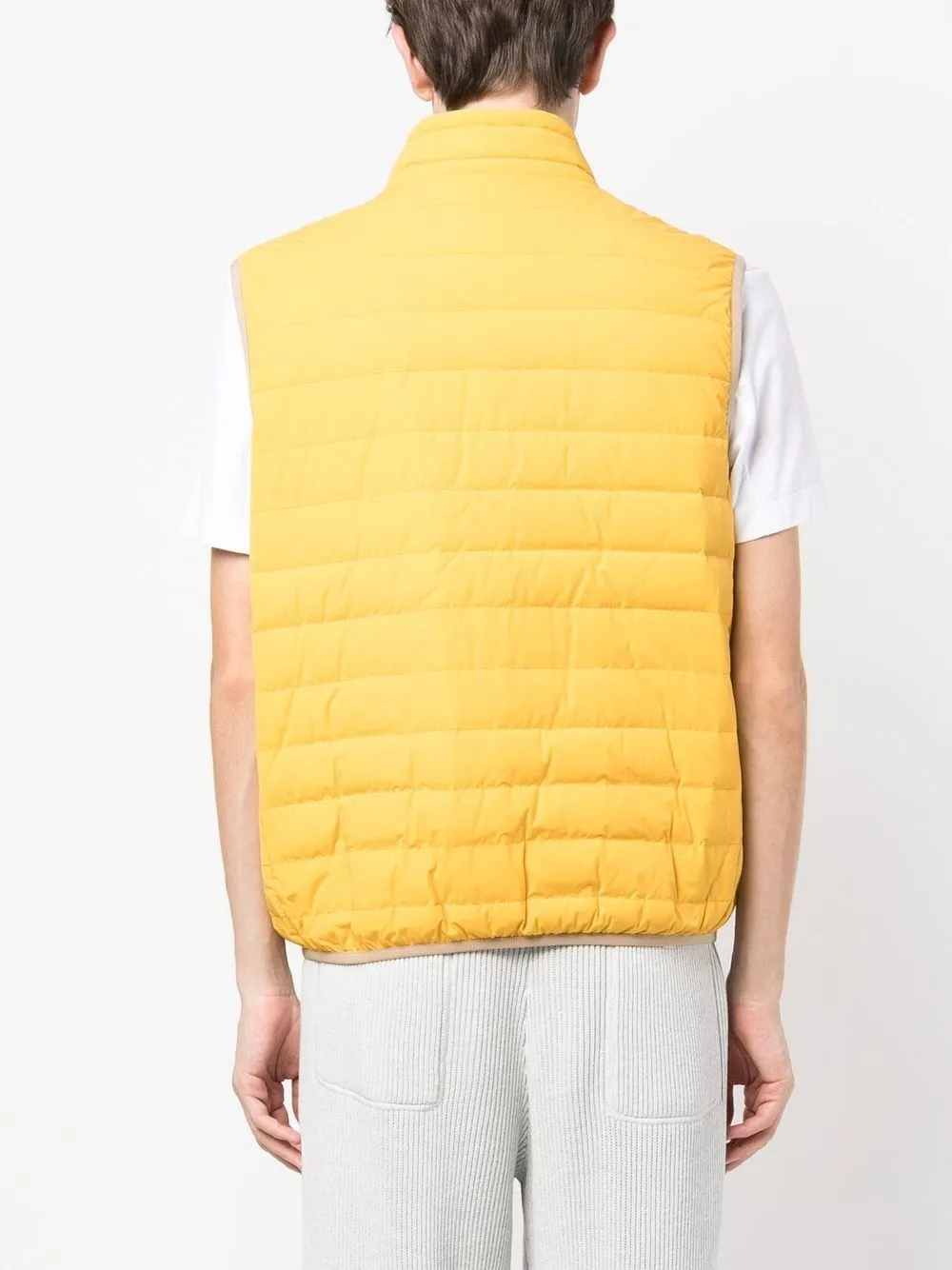 Feather-Down Padded Gilet