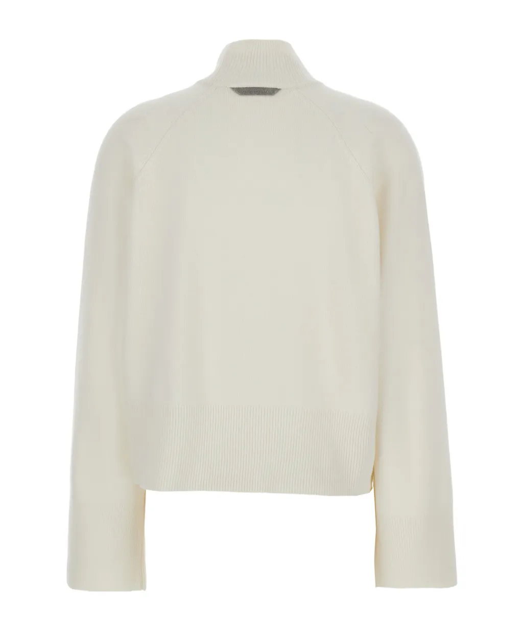 High Neck Knitted Jumper
