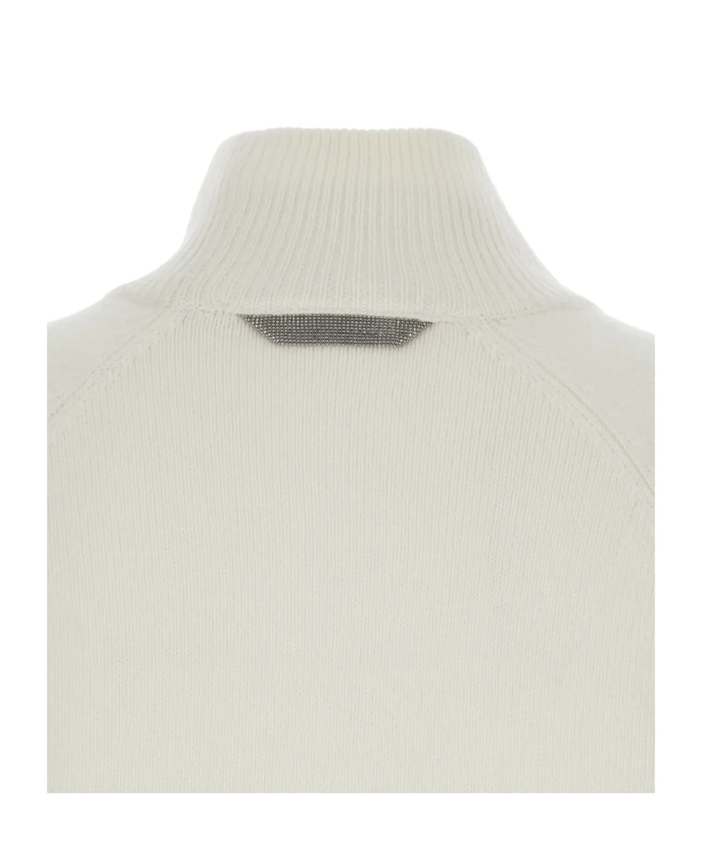 High Neck Knitted Jumper
