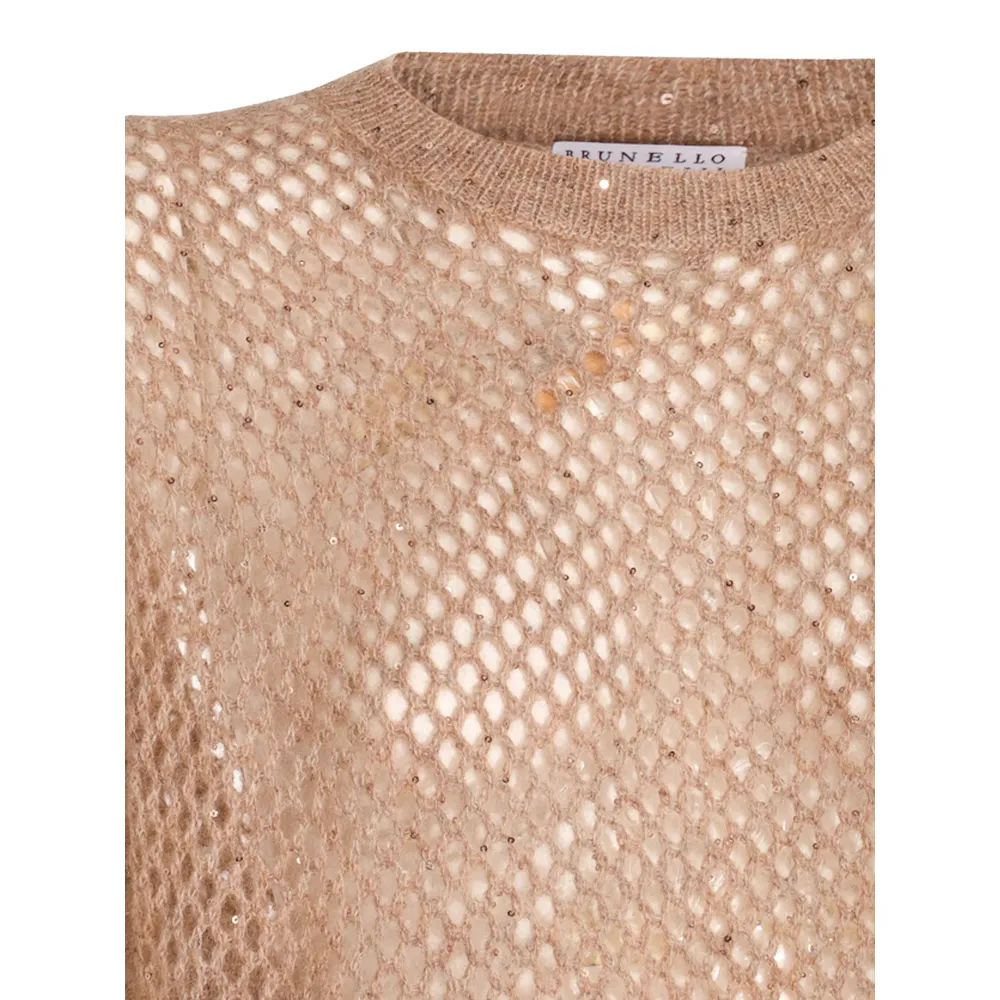 Embellished Crewneck Sweater