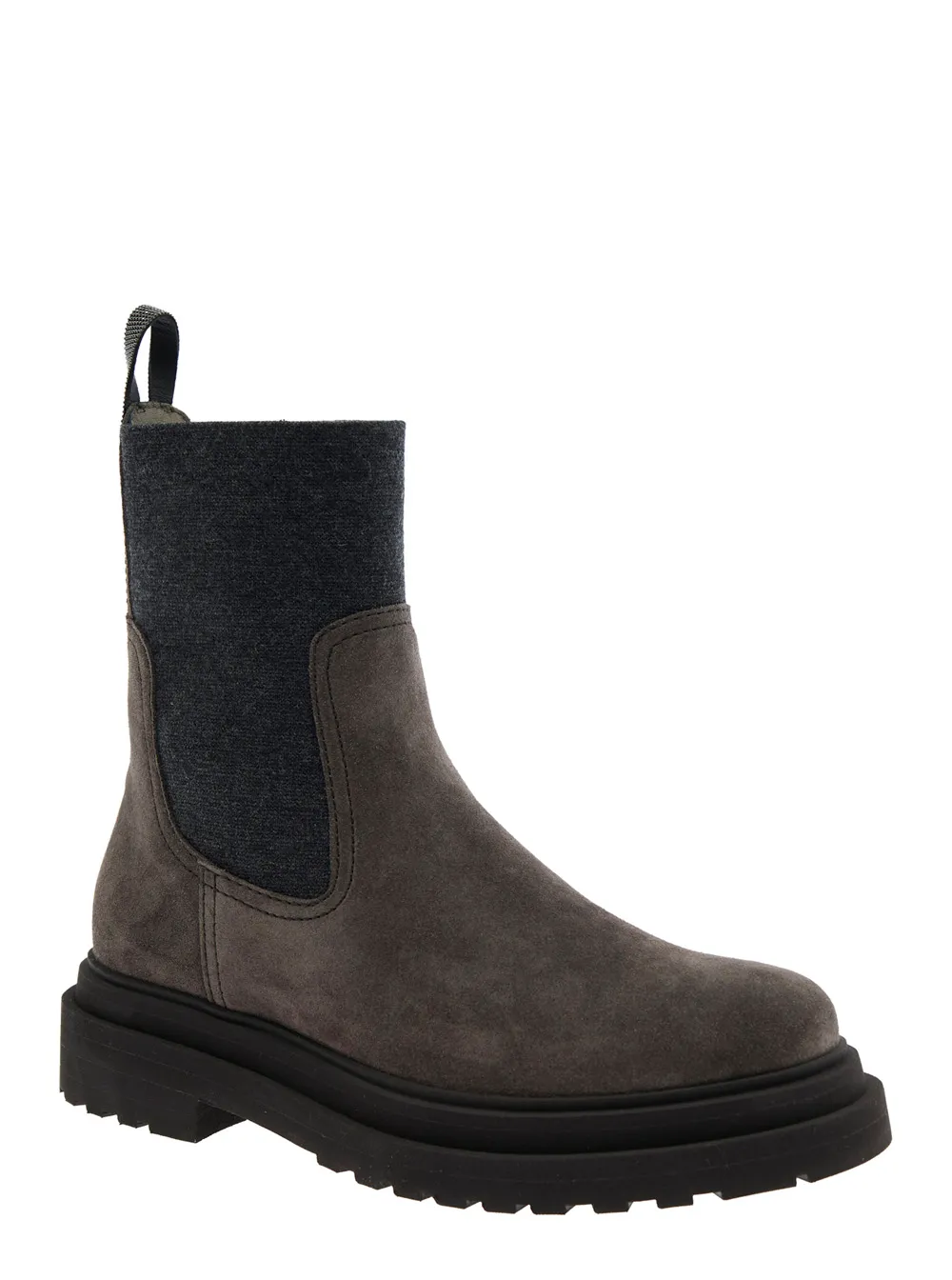 Round Toe Chelsea Boots