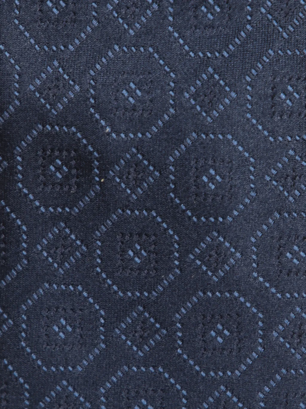 Patterned-Jacquard Pointed Tip Tie