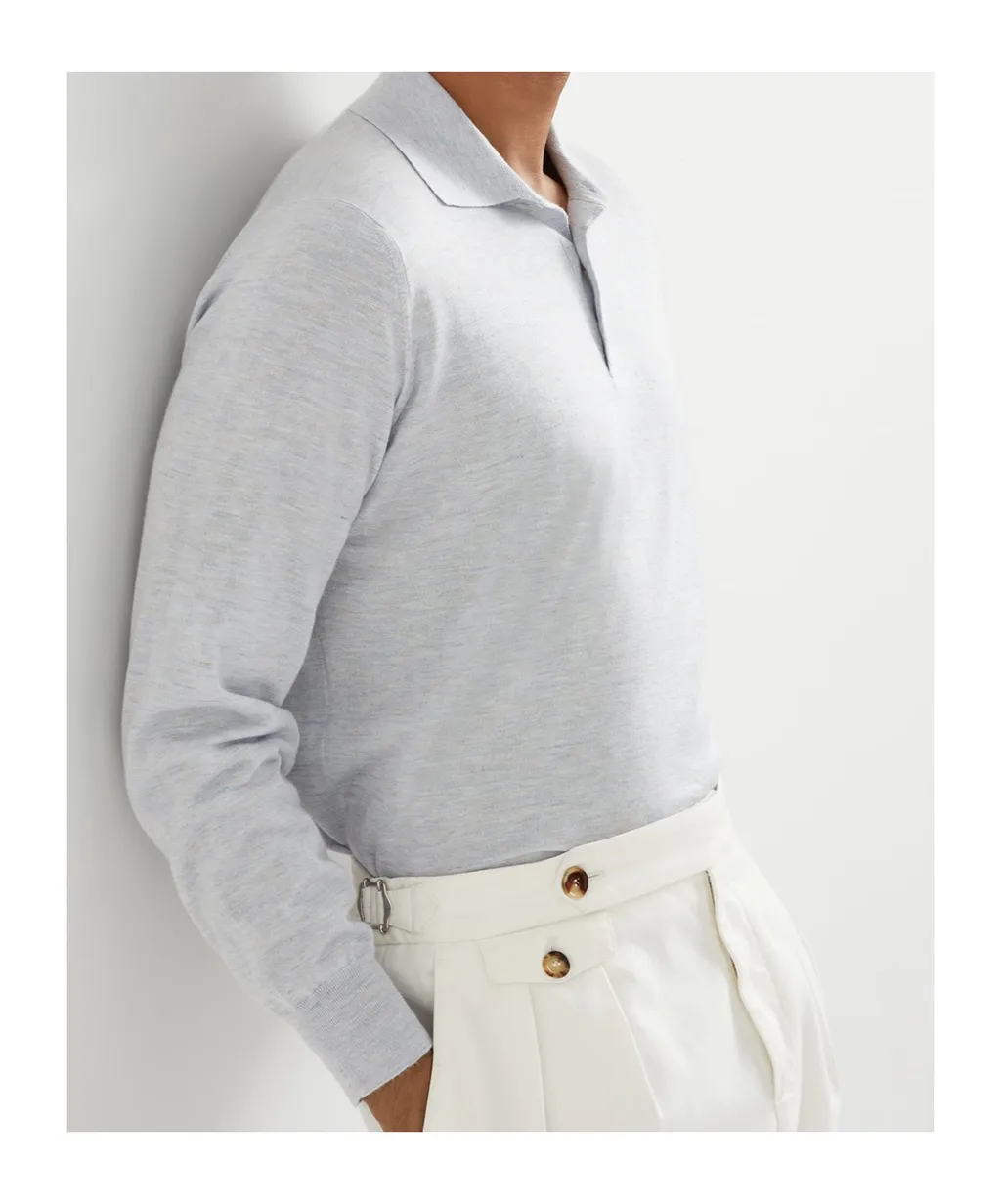 Knitted Polo Shirt
