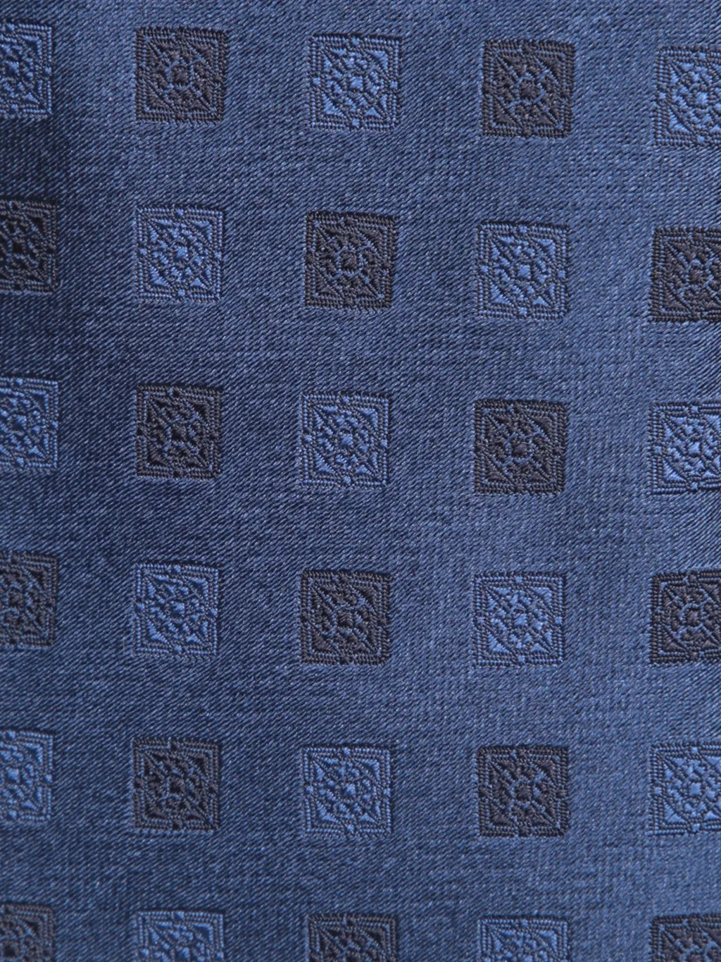 Patterned-Jacquard Pointed Tip Tie