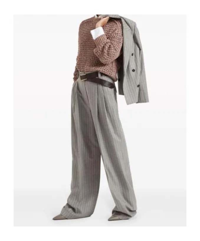 Striped Casual Pants