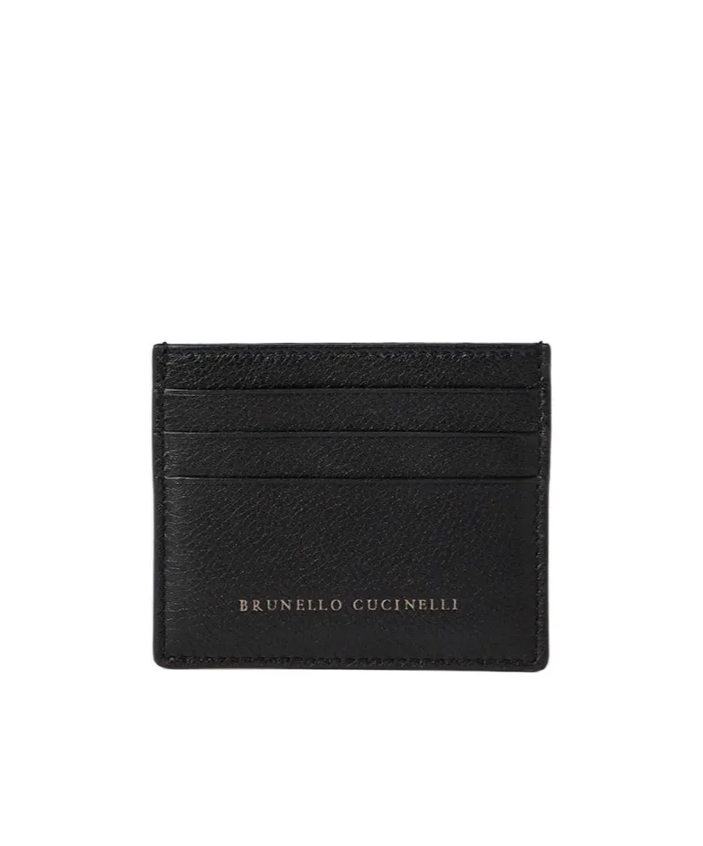Grain Leather Card Holder