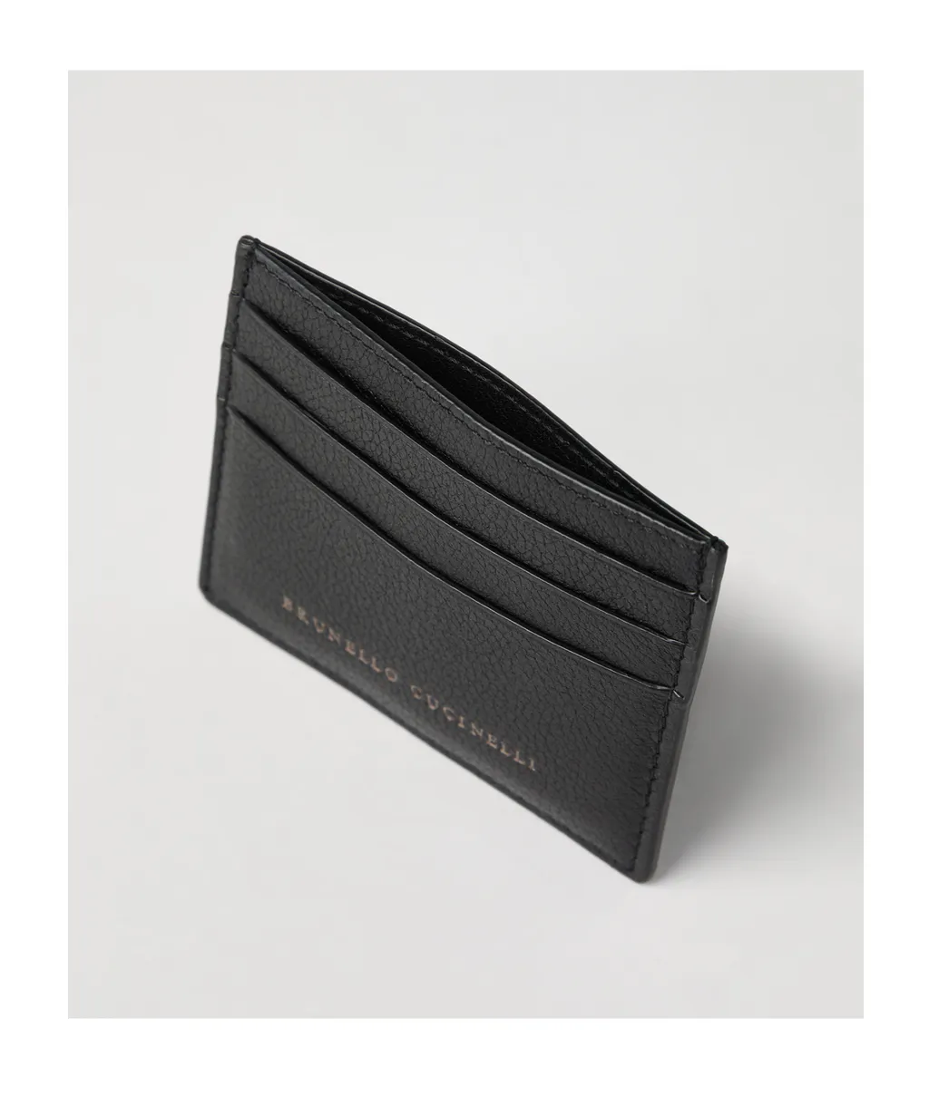 Grain Leather Card Holder