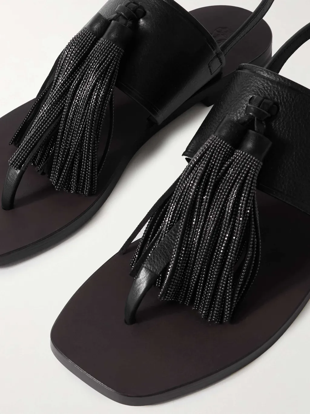 Square Toe Flat Sandals