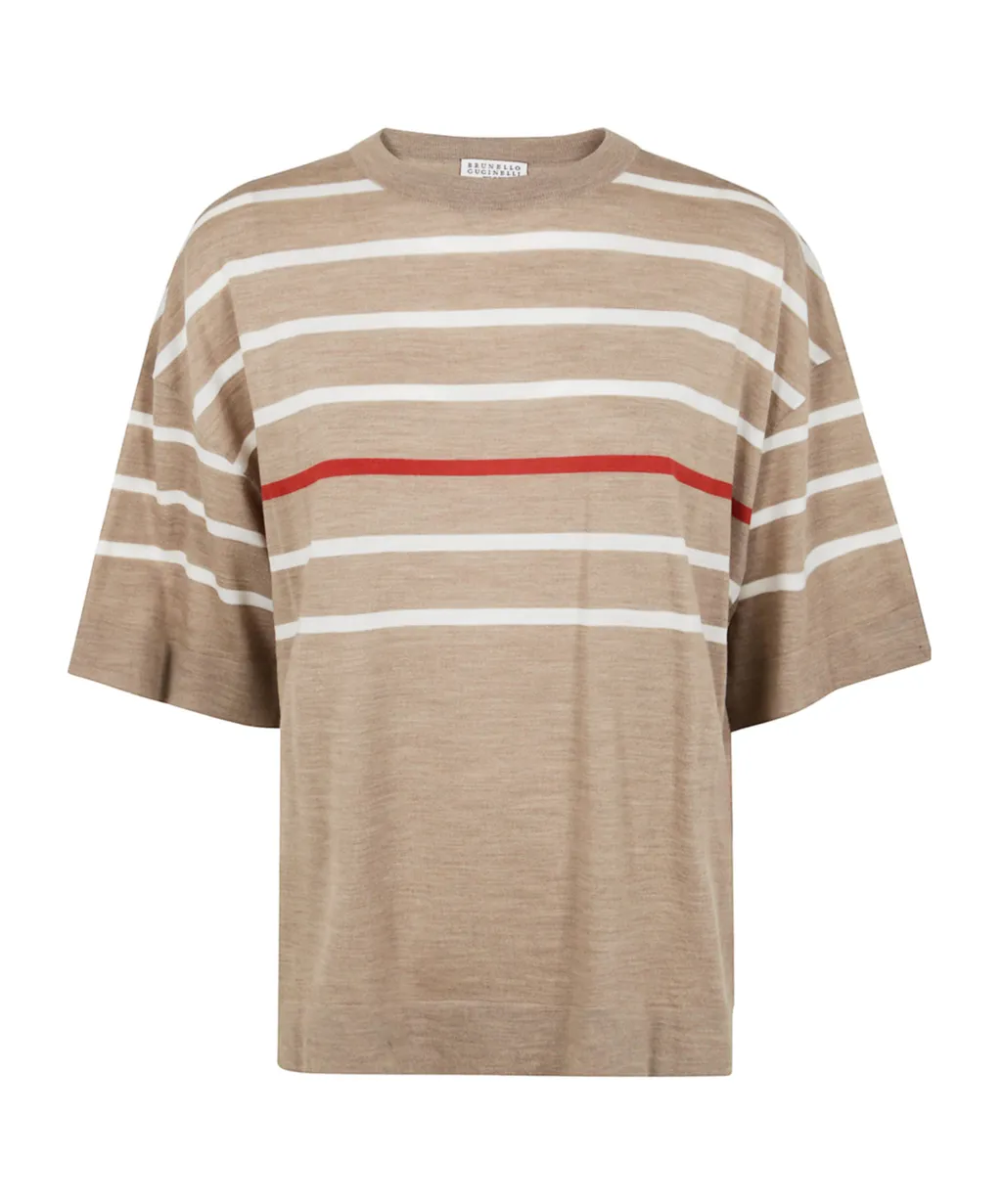 Striped Knit Top