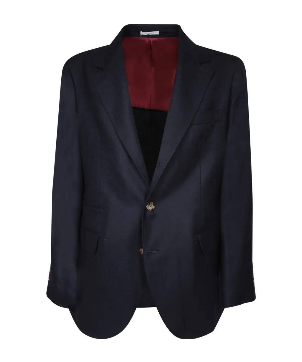 Single-Breasted Tailored Blazer