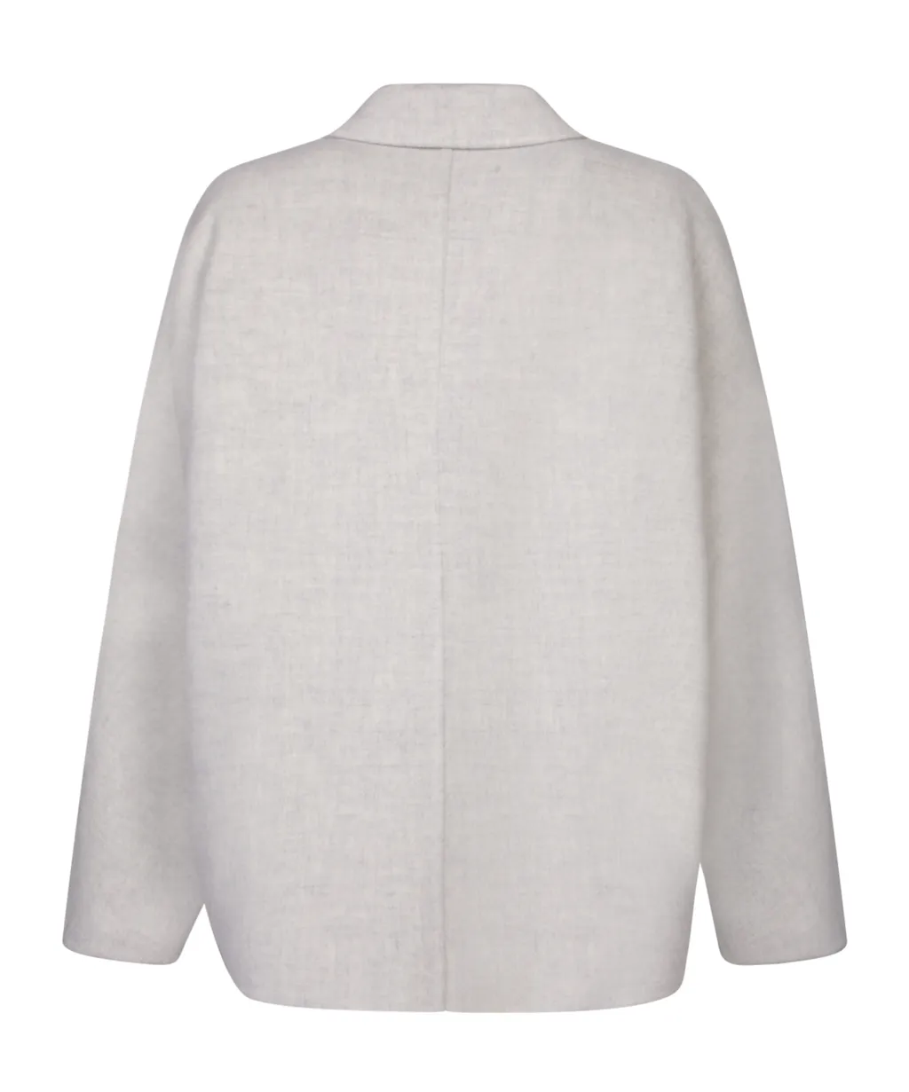 Double-Breasted Long Sleeved Coat