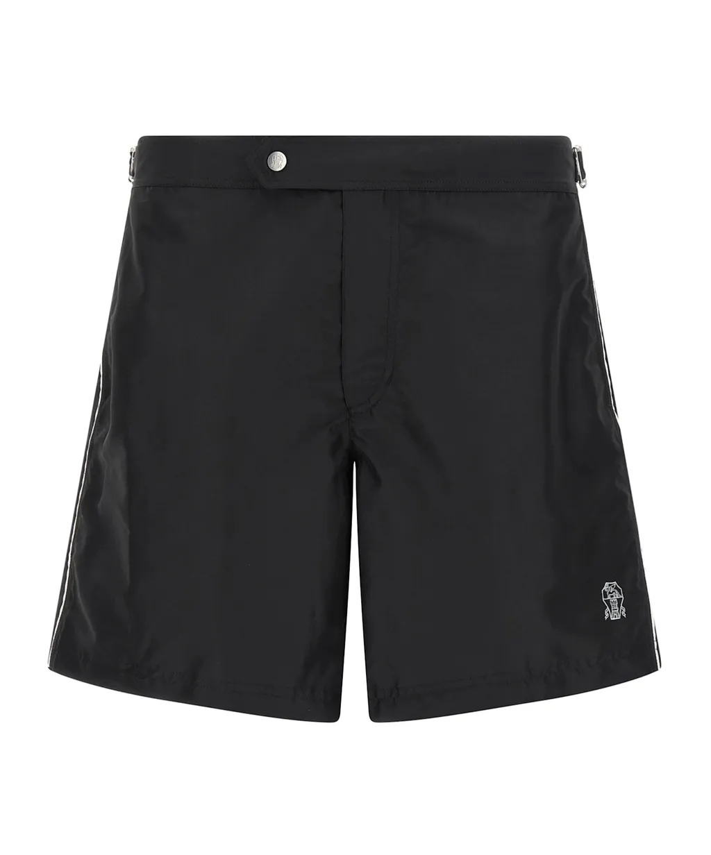 Logo Printed Swim Shorts
