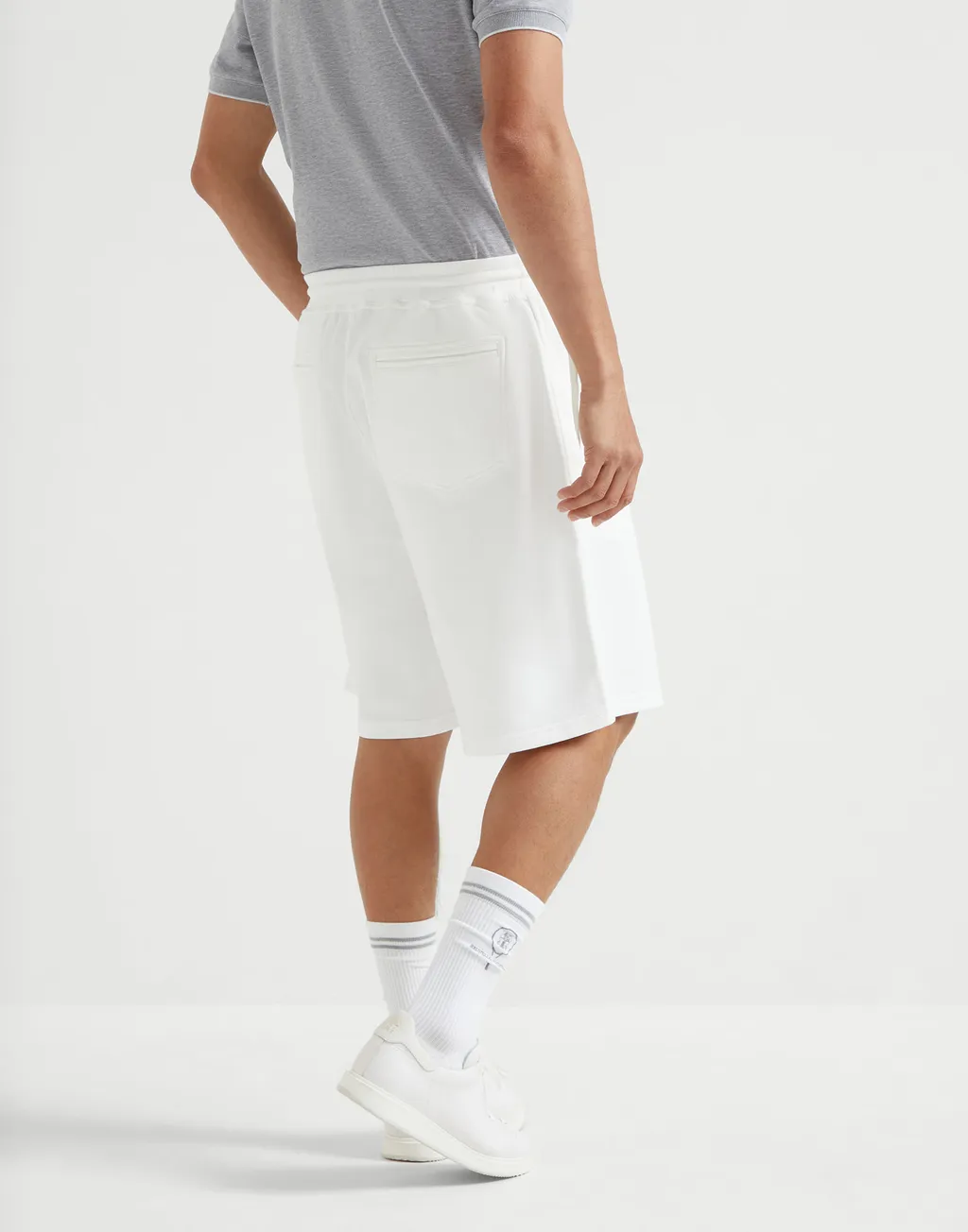 Drawstring Bermuda Shorts
