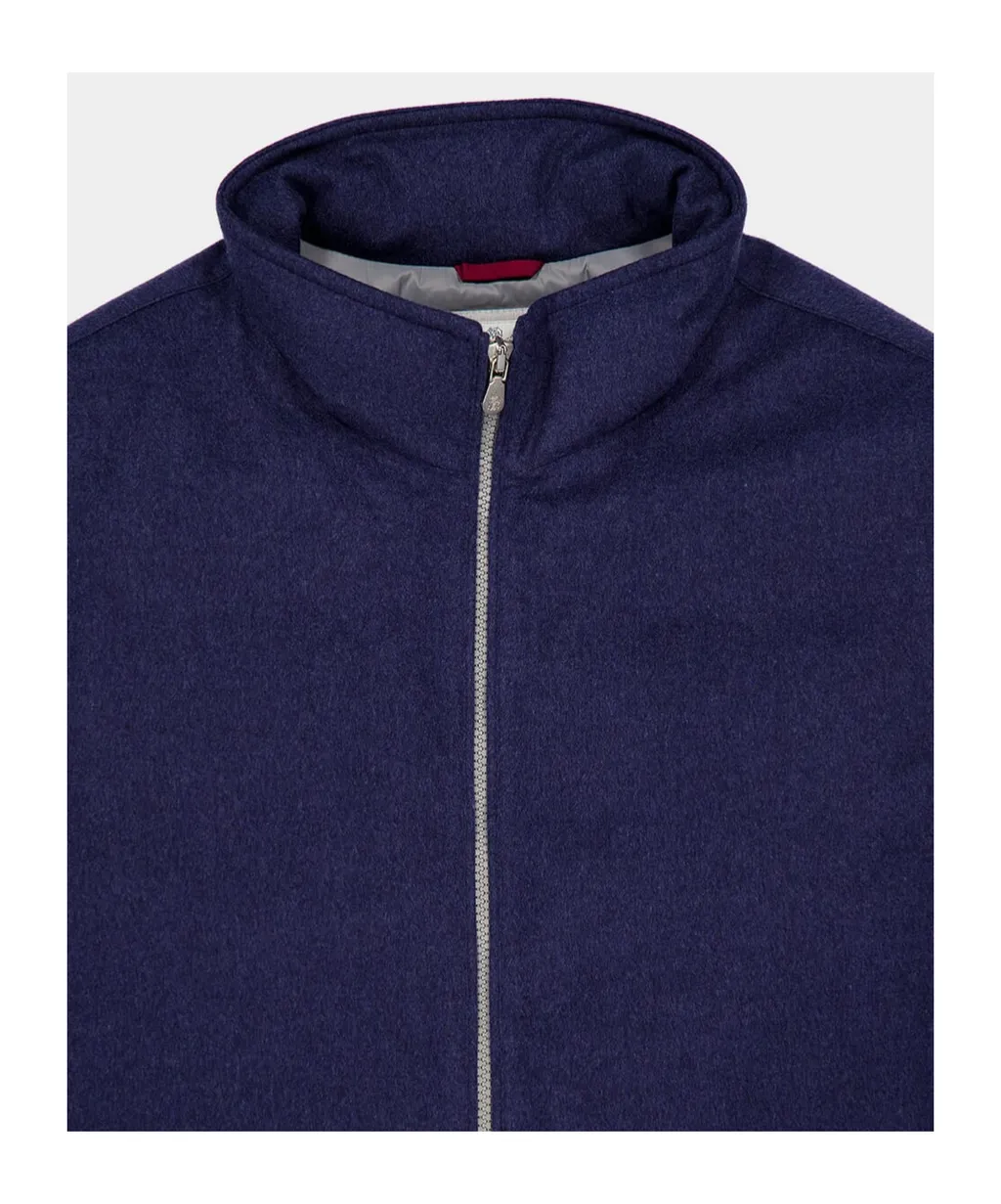 High-Necked Down Vest