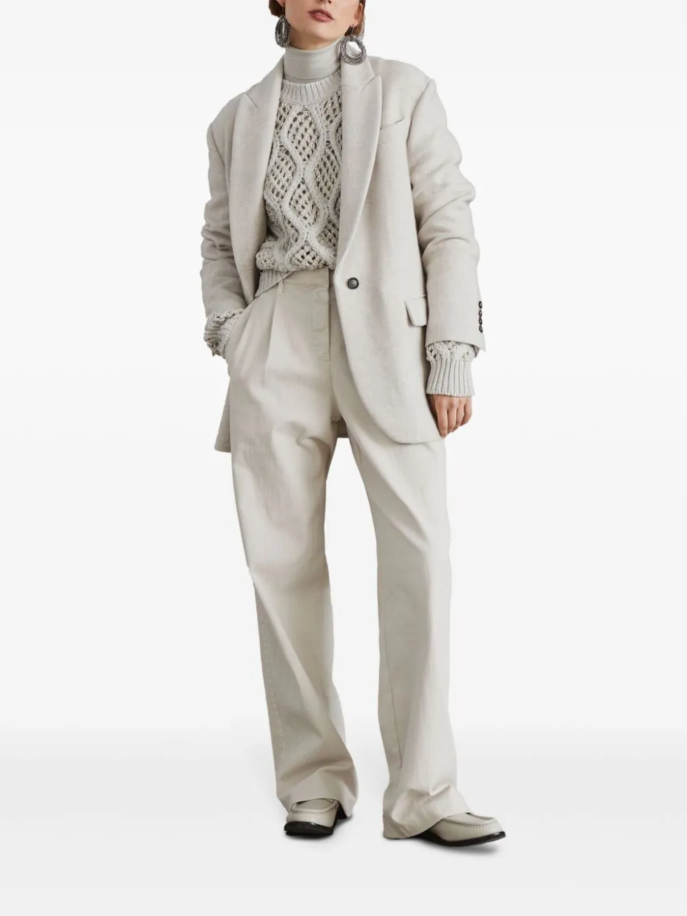 Monili-Embellished Blazer