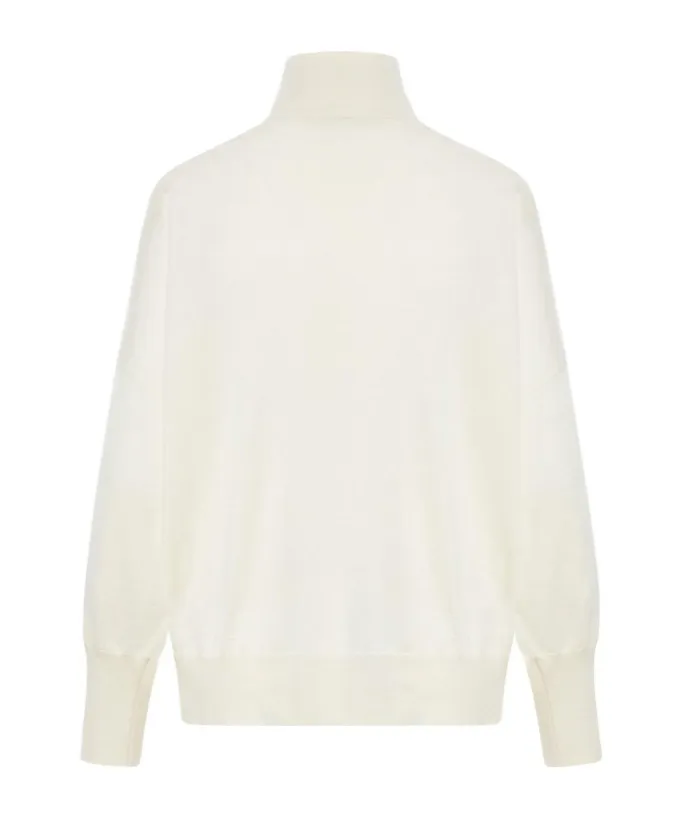 Roll-Neck Knitted Jumper