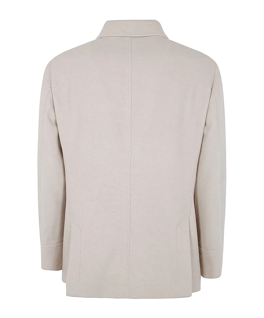 Long Sleeved Double Breasted Coat