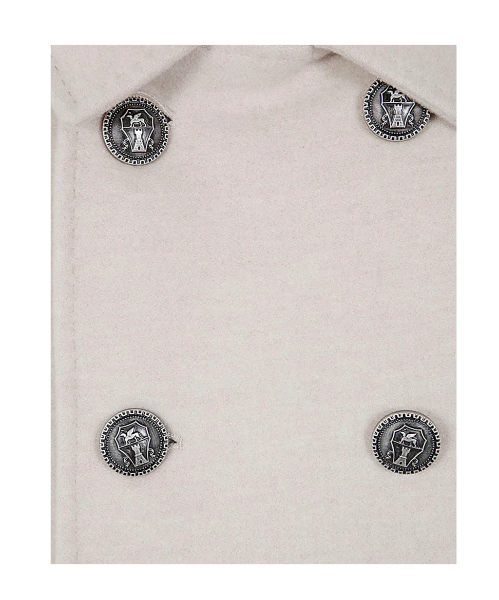 Long Sleeved Double Breasted Coat